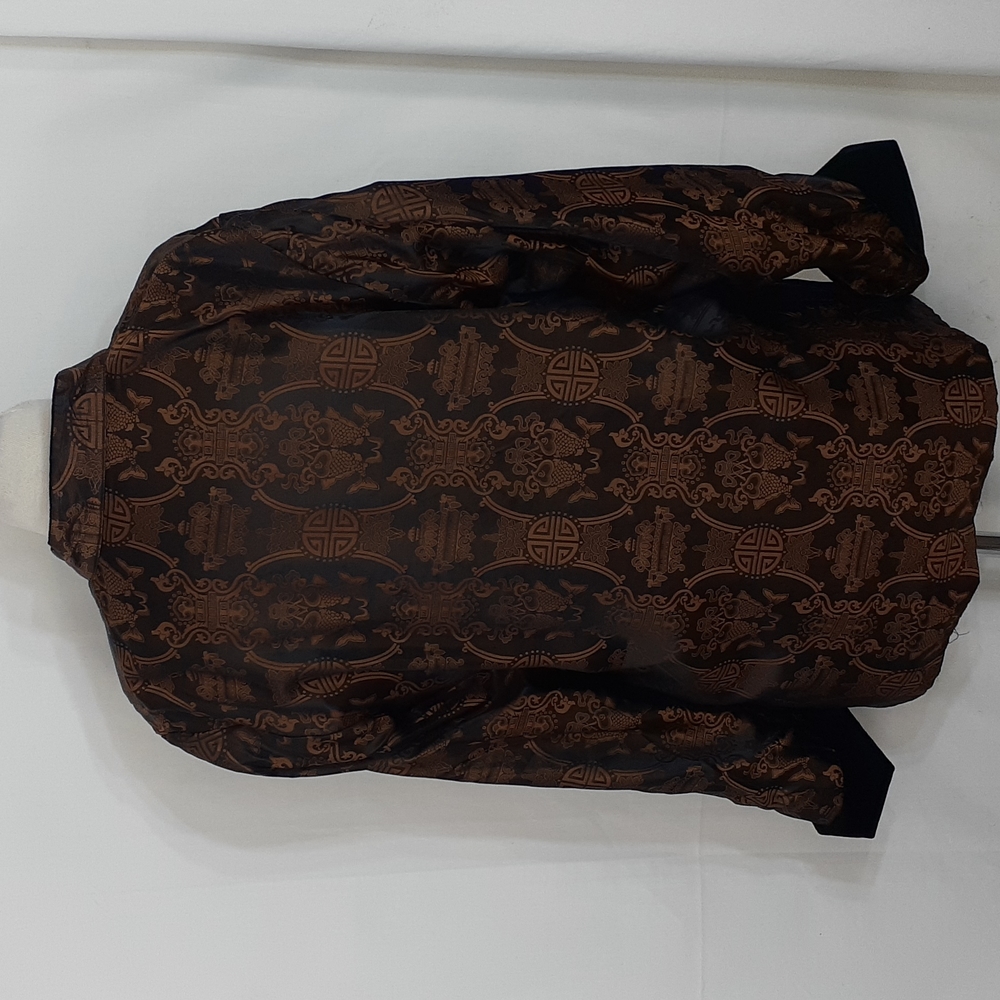 Kamis reversible jacket gold and black Lemay Black Velvet size medium - Picture 7 of 11